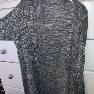 Grey cardigan